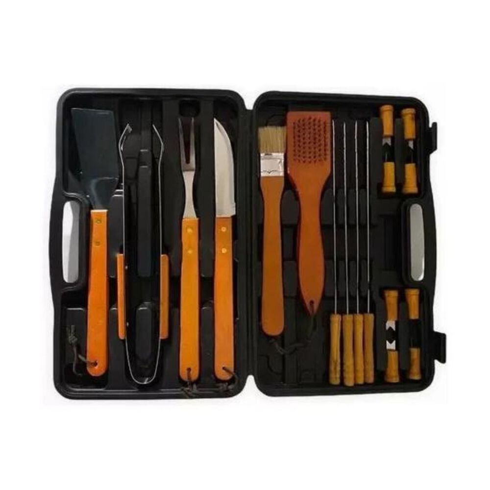 Set Parrillero De 18 Piezas Incluye Estuche Resistente image number 3.0