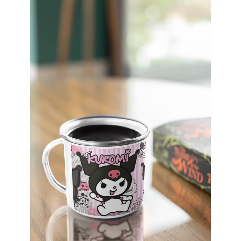 Taza Enlozada Lechera Kuromi Edici&oacute;n Especial Anime image number 3.0