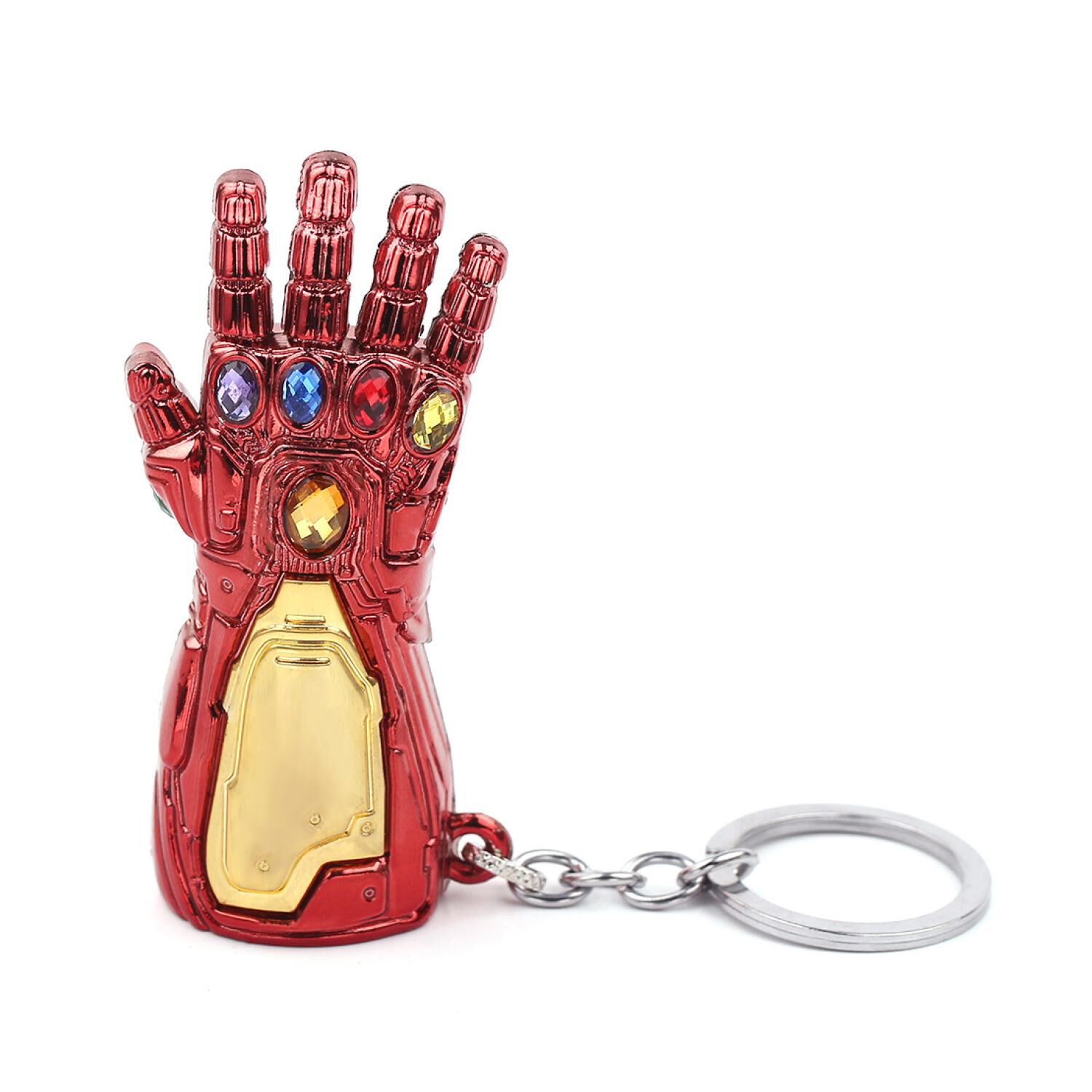 Llavero Metalico Premium Guantalete Iron Man 8cm image number 0.0