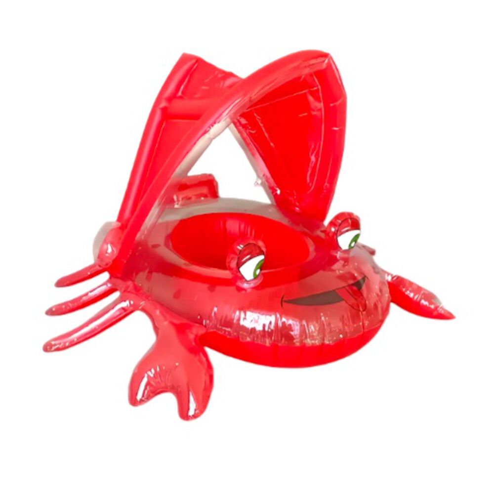 Flotador Inflable Con Techo Cangrejo Bebe 6-24 Meses Verano image number 0.0