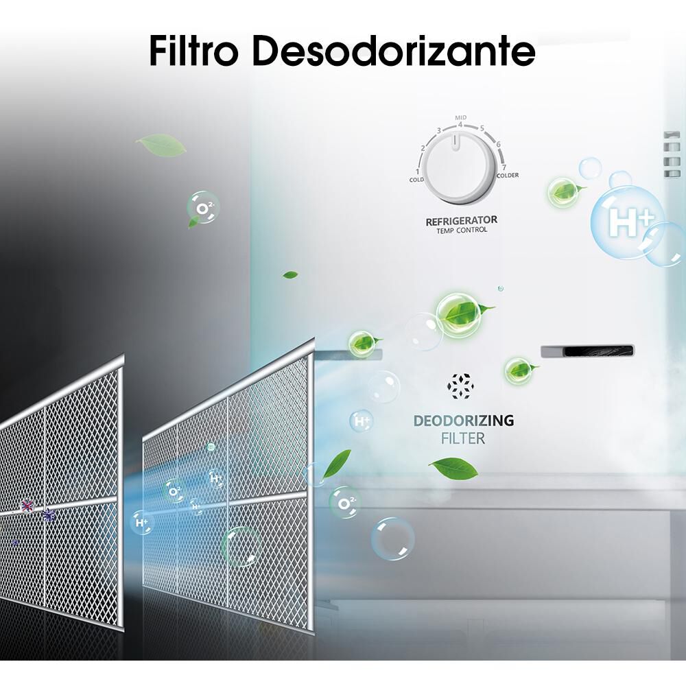 Refrigerador Top Freezer Hisense RD-60WRD / No Frost / 466 Litros / A++ image number 8.0