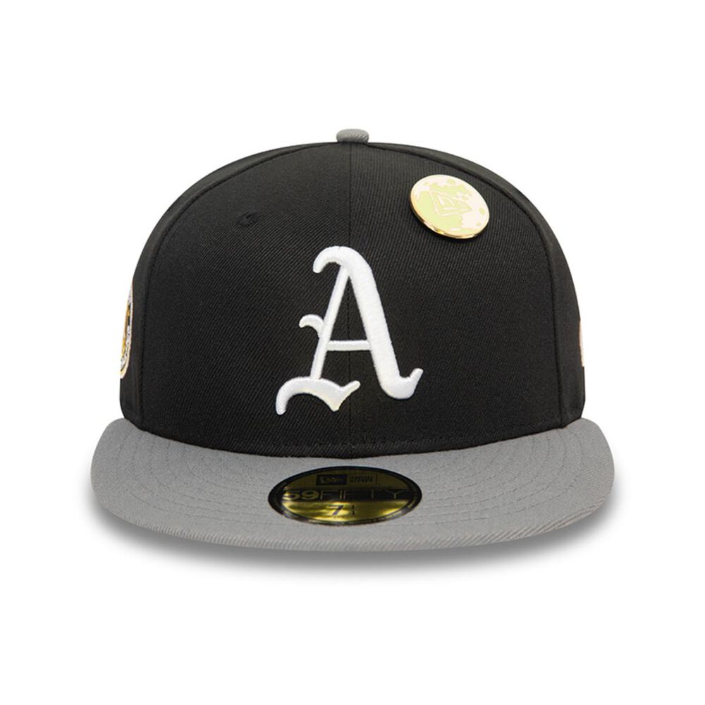 Gorra 59fifty Oakland Athletics Mlb Contrast Pin Black image number 2.0