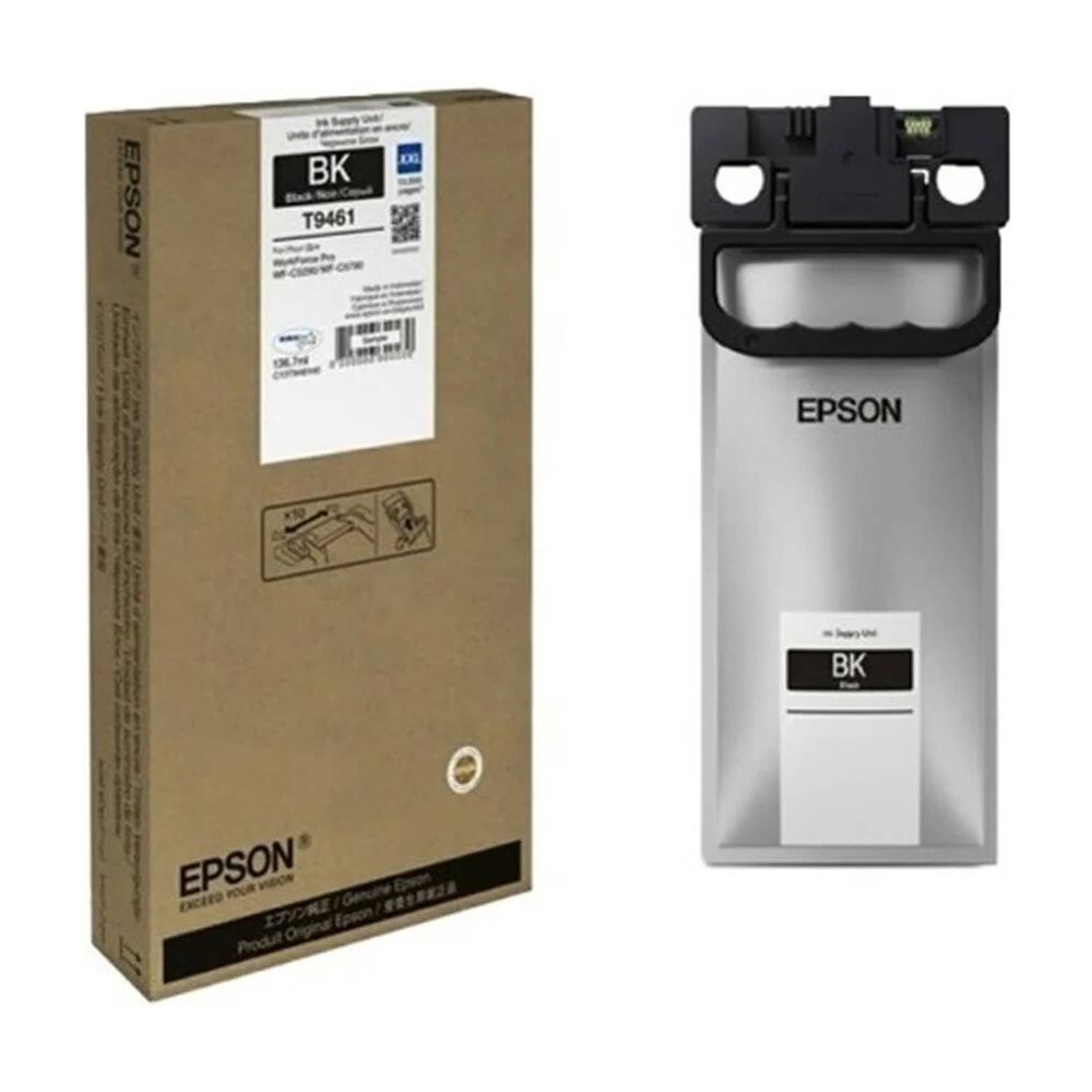 Bolsa De Tinta Epson T941 5000 P&aacute;ginas T941120-al Negro image number 1.0