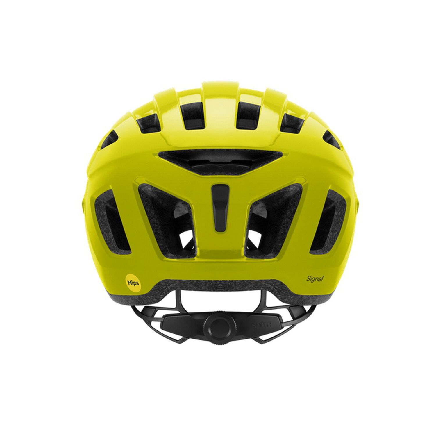 Casco Smith Signal Mips Neon Amarillo L image number 1.0
