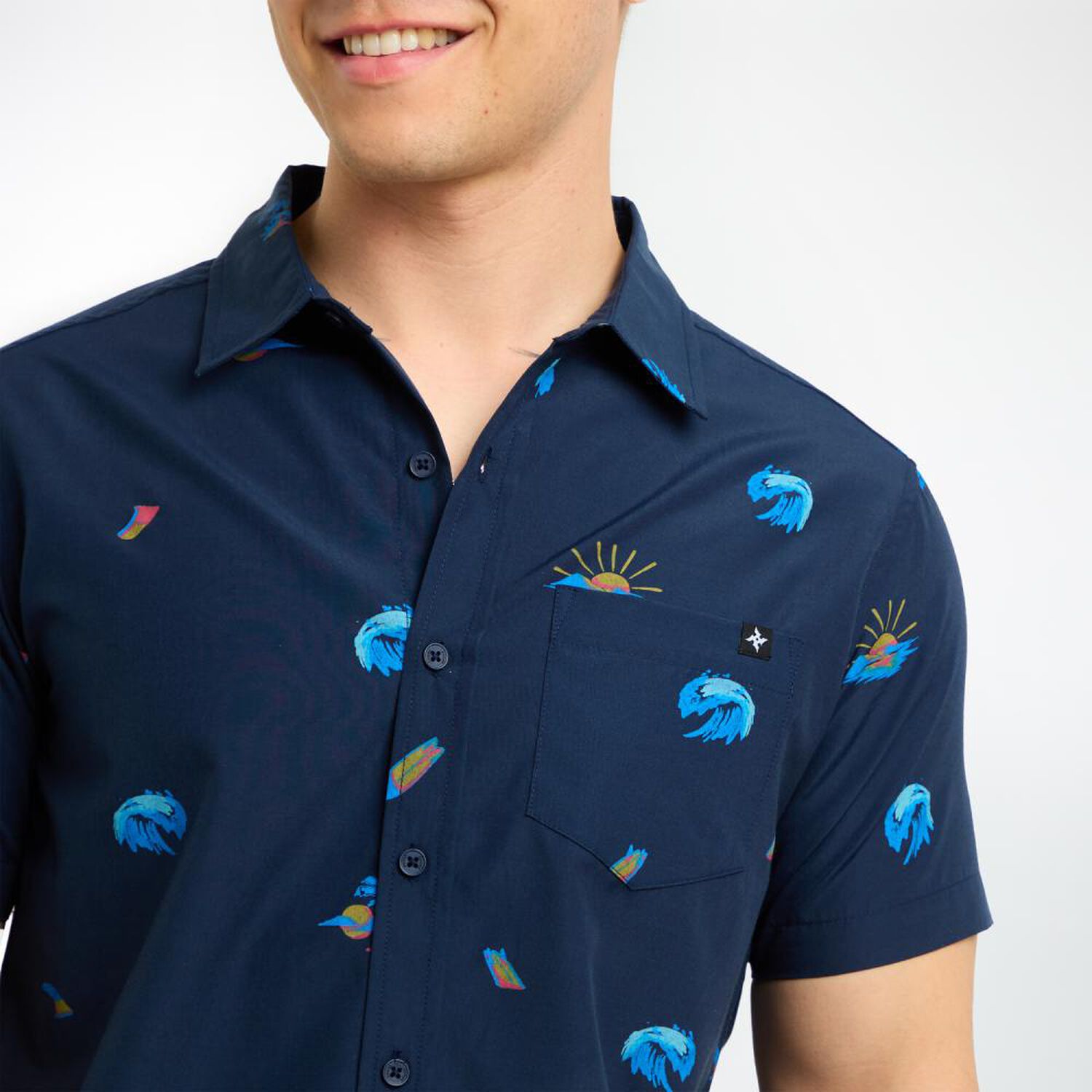 Camisa Manga Corta Hombre Skuad image number 4.0