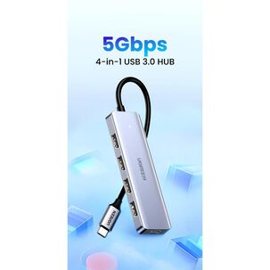 Hub Usb-c A 4 Usb-a 3.0 Aluminio Ugreen