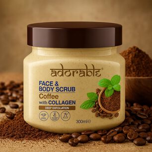 Adorable Exfoliante Caf&eacute; & Colageno 300 Ml