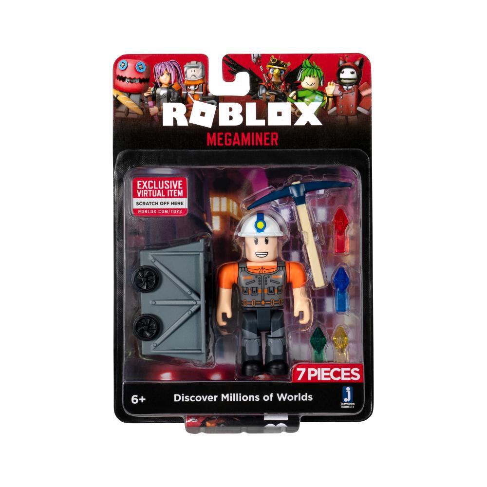 Figura De Acción Roblox Figura Megaminer image number 1.0