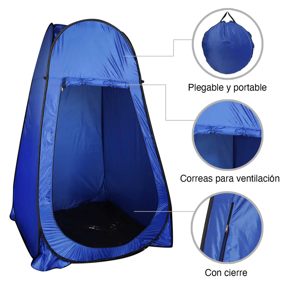 Vestidor De Camping Azul image number 3.0