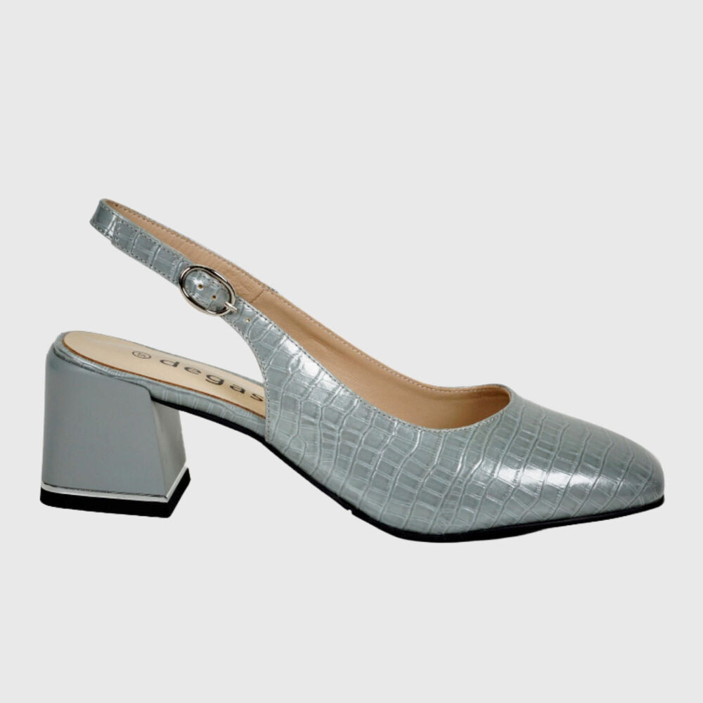 Zapato Cuero Asenat Gris image number 3.0