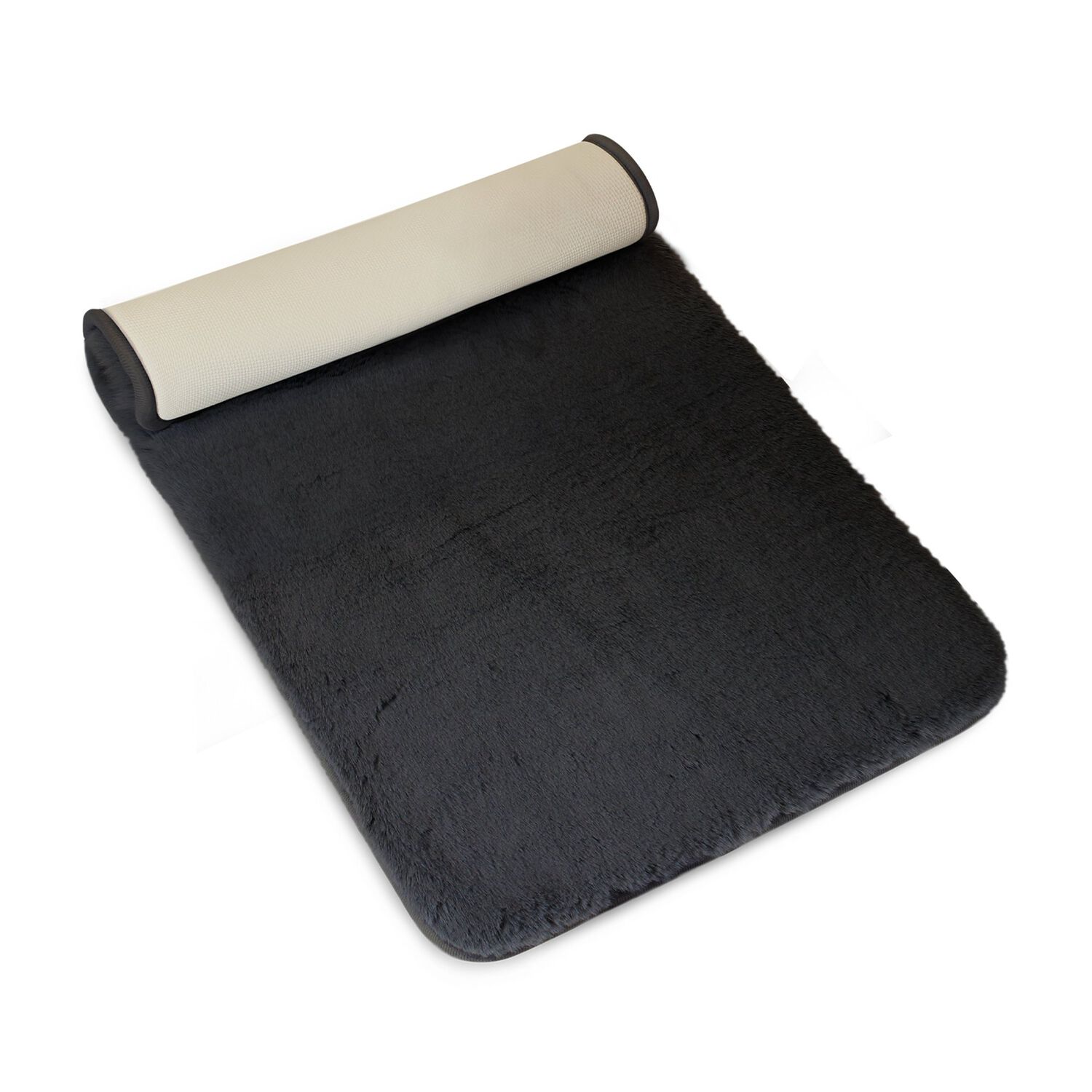 Alfombra De Ba&ntilde;o Nautica Home Ultra Suave 50x80cm Gris Oscuro image number 3.0