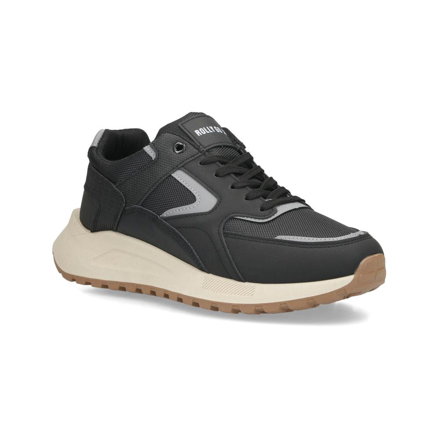 Zapatilla Urbana Hombre Rolly Go Black image number 0.0
