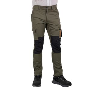 Pantal&oacute;n Cargo Hw Dakota Spandex Verde Oliva