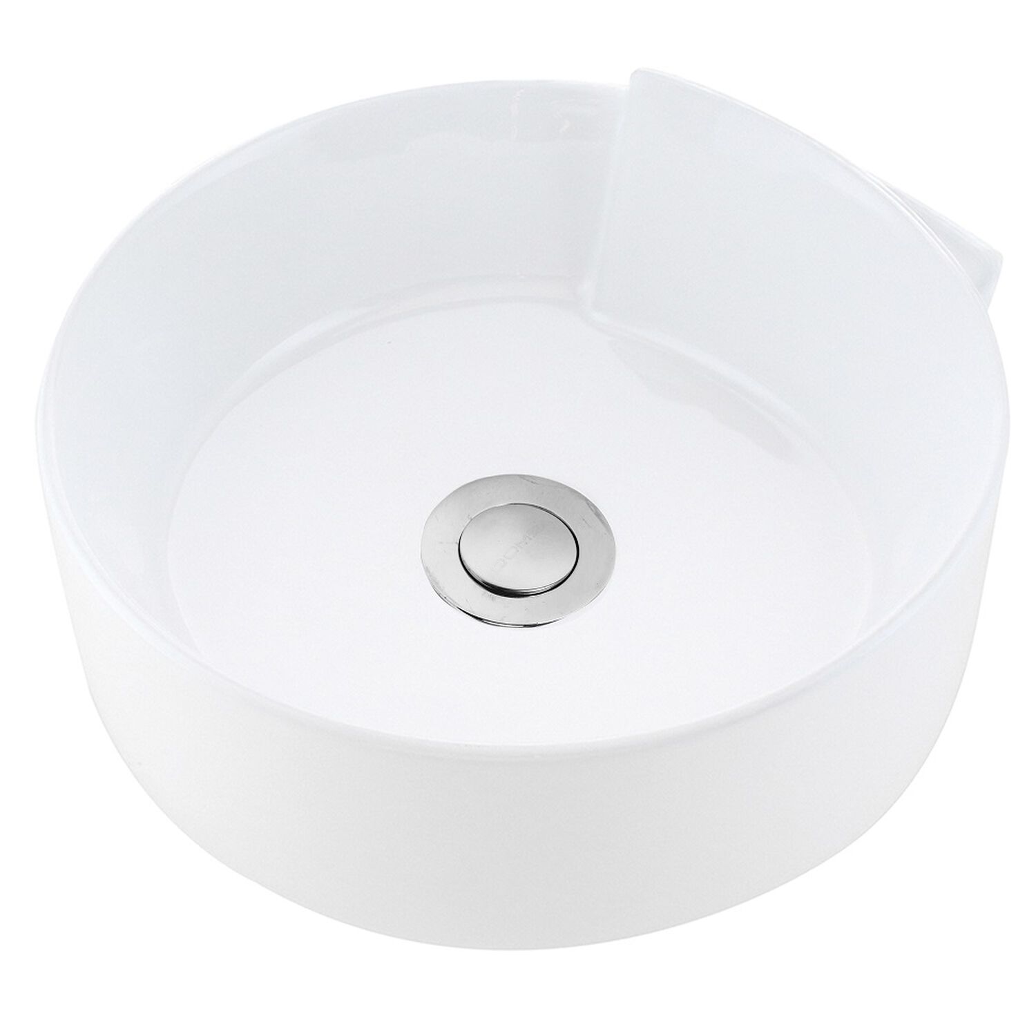 Lavamanos Sobreponer Domsa Slc913 Blanco 37x37x15 Cm image number 2.0