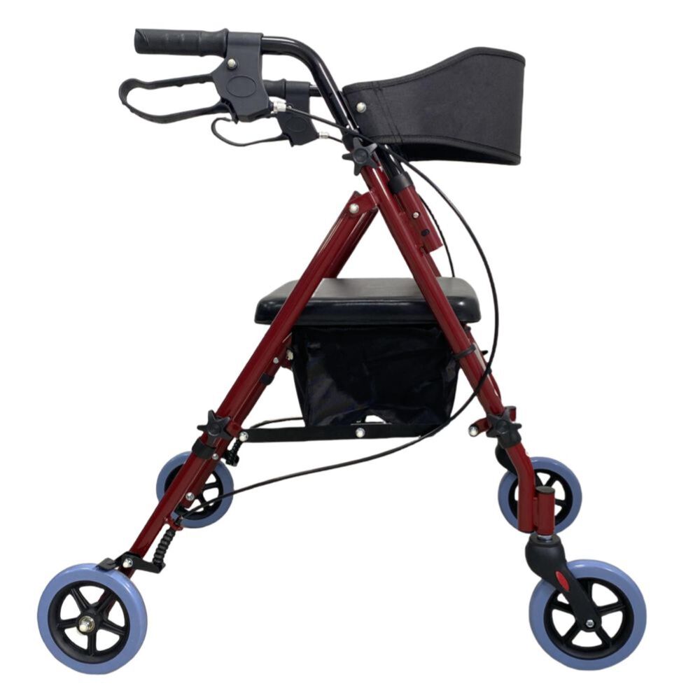 Andador Burro Ortop&eacute;dico 4 Ruedas Asiento Y Canasto image number 0.0