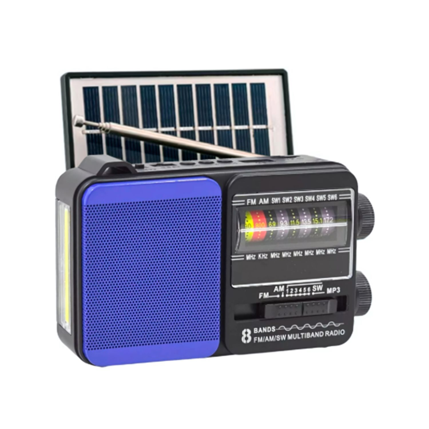 Radio Port&aacute;til Solar Amfmsw Led 5w Colores - Ps image number 0.0