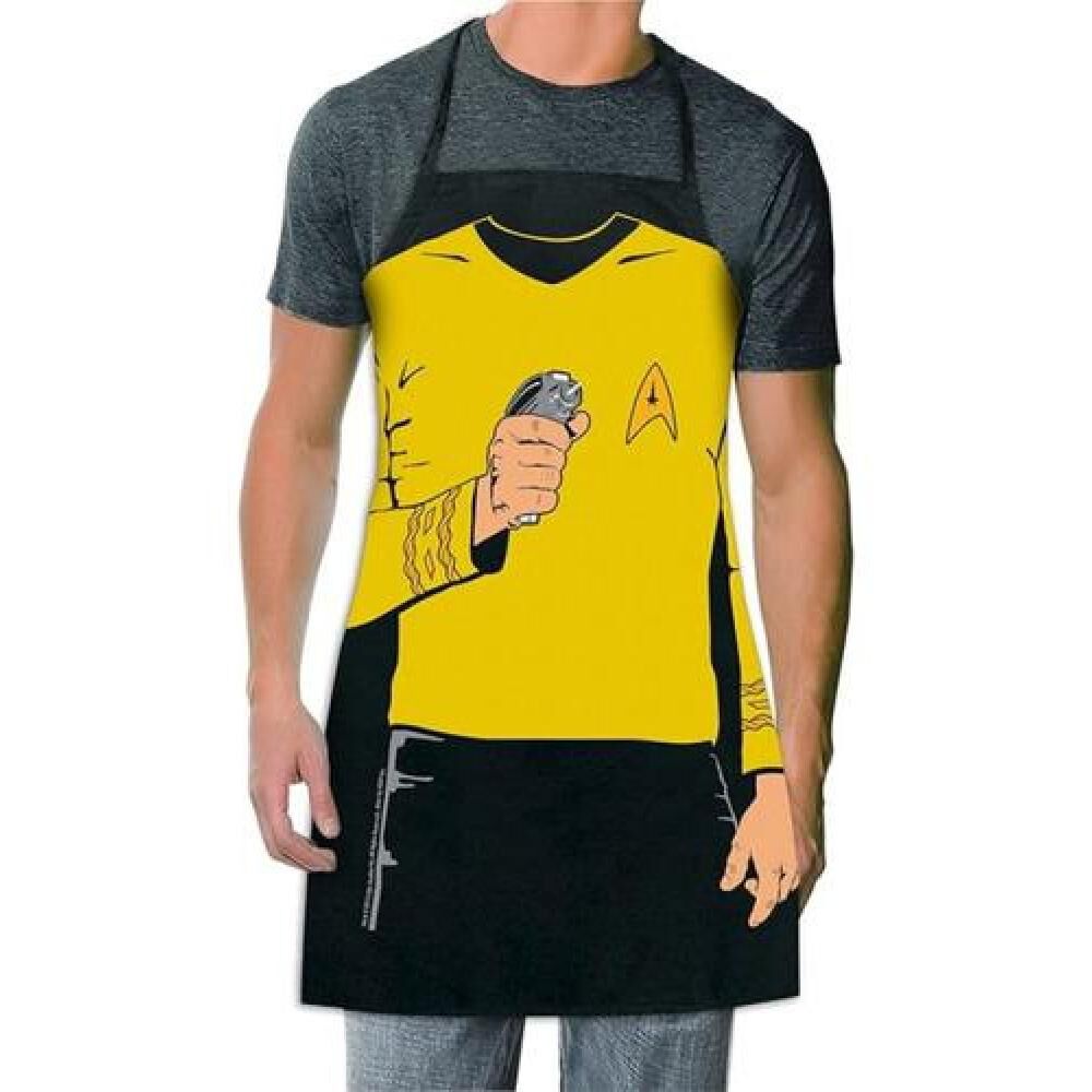 Delantal Cocina Star Trek Capitan Kirk Enterprise image number 1.0