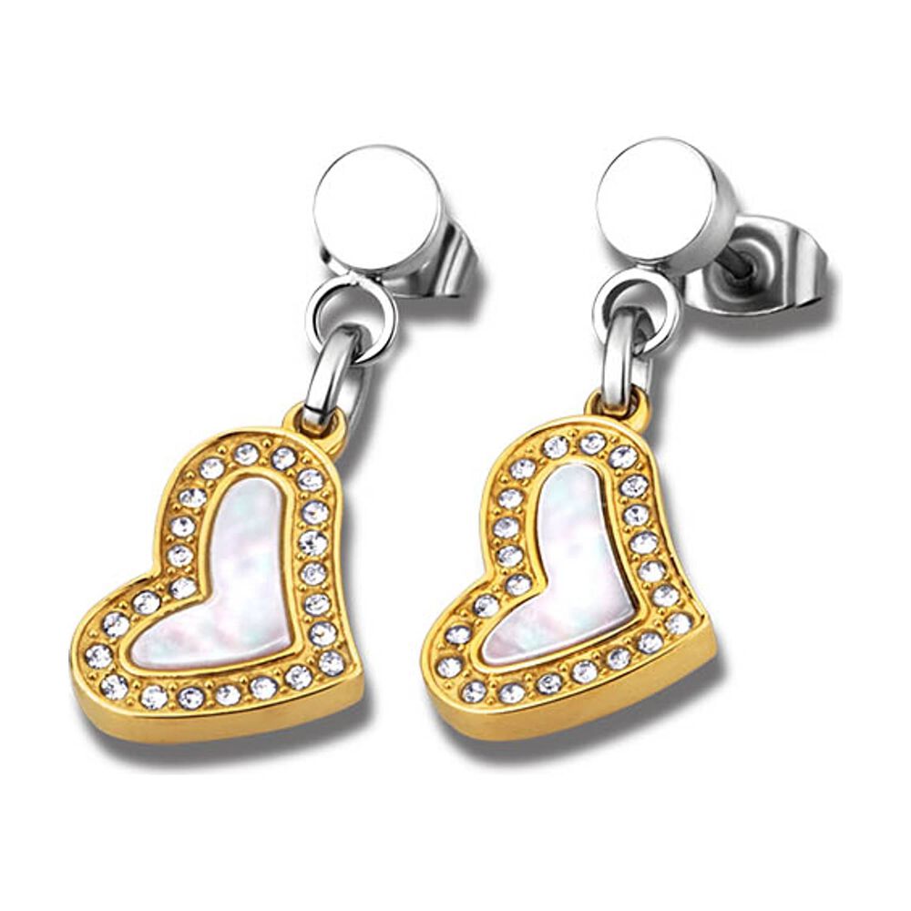 Aros Ls1670-4/2 Lotus Style Mujer Womans Heart image number 0.0