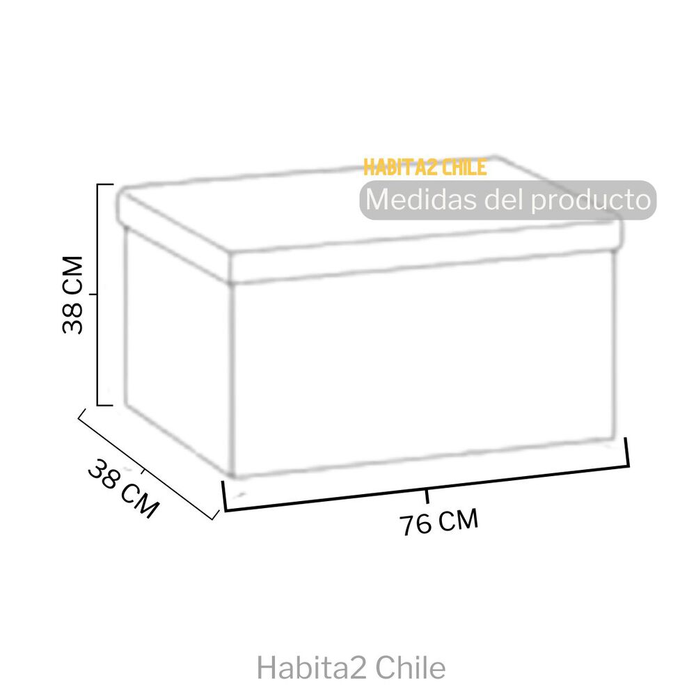 Banqueta Pouf Lino Gris image number 6.0