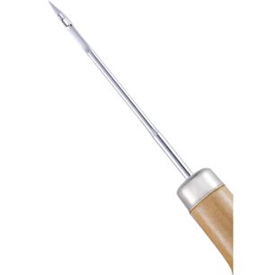 Lezna O Punz&oacute;n Con Mango De Madera Para Perforar Y Coser