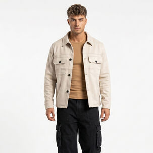 Chaqueta Sobrecamisa Gamuza Soft Hombre Fabrizio