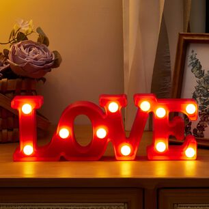 Lampara Led Love A Pilas Candy Bar Fiesta Ni&ntilde;os