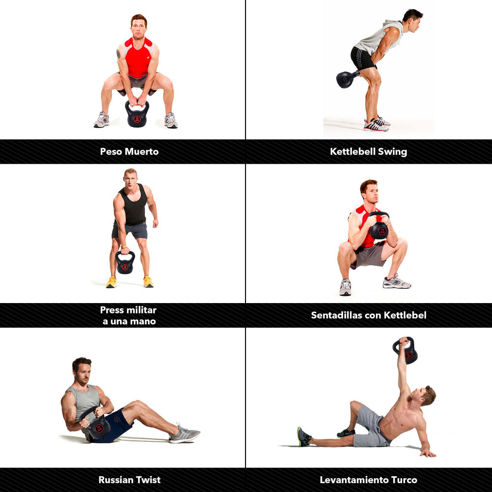 Kettlebell Pesa Rusa 10 Kg image number 4.0