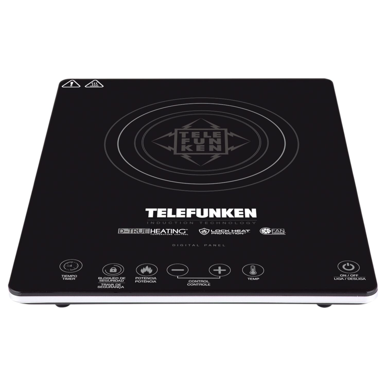 Cocina El&eacute;ctrica Encimera De Inducci&oacute;n Touch 2100w/ 60&deg;/240&deg; image number 1.0