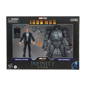 Juguete Figuras Iron Monger Y Obadiah Stane Infinity Saga