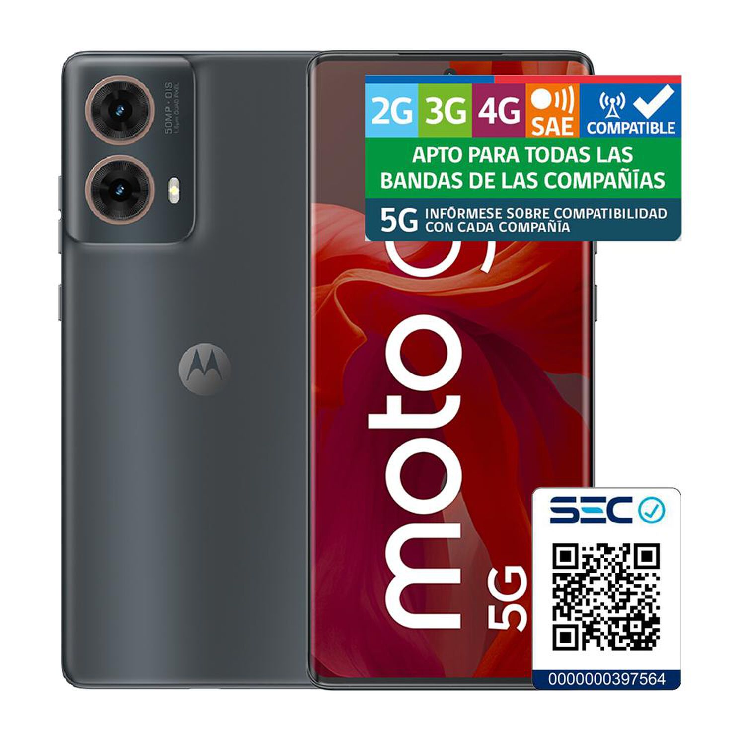 Smartphone Motorola Moto G85 / 5G / 256 GB / Gris / Liberado image number 7.0