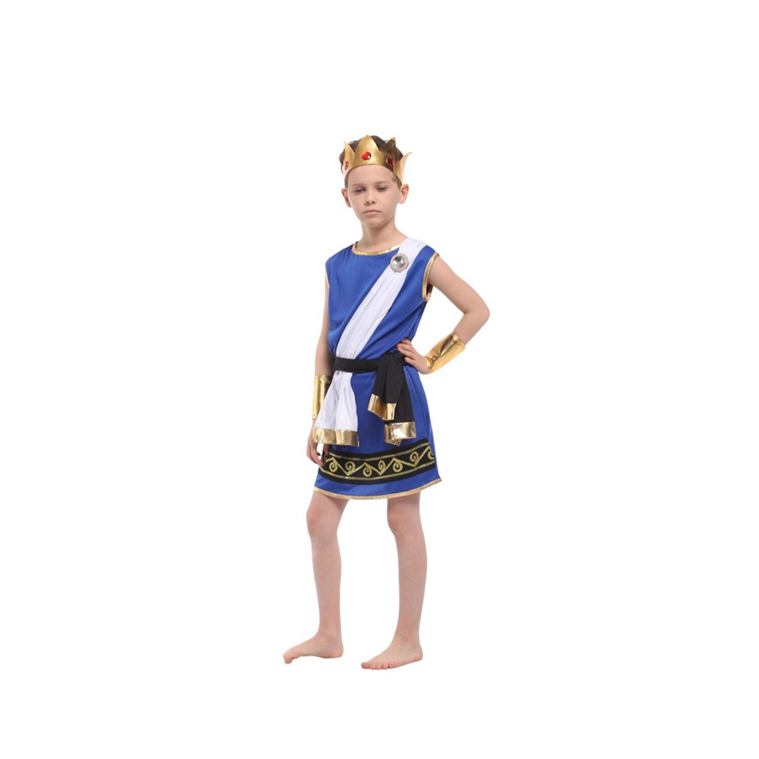 Disfraz Infantil Zeus Dios Griego image number 2.0