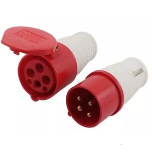 Enchufe Industrial Macho Volante Mas Hembra B24
