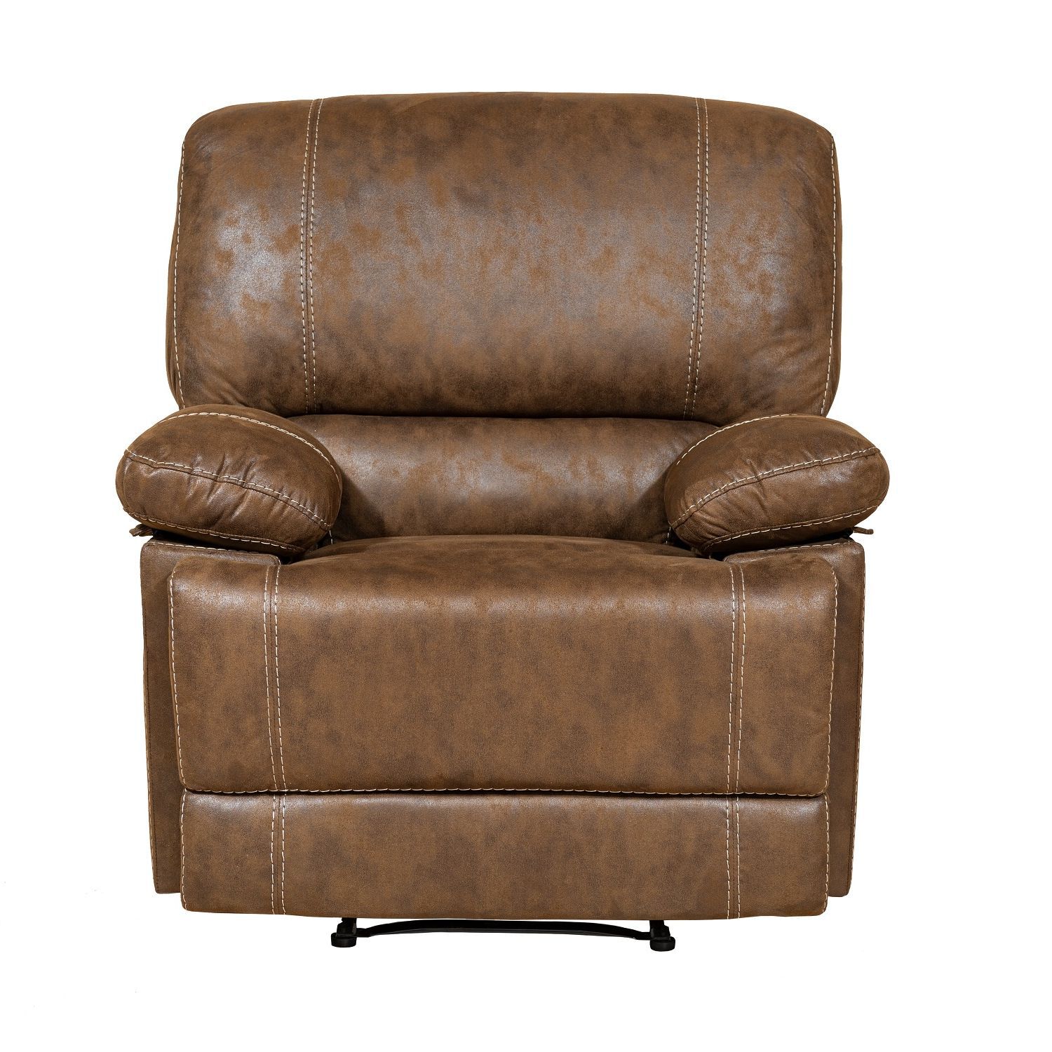 Berger Reclinable Moderno Cuero Viejo Caf&eacute; Castle 98023r image number 1.0