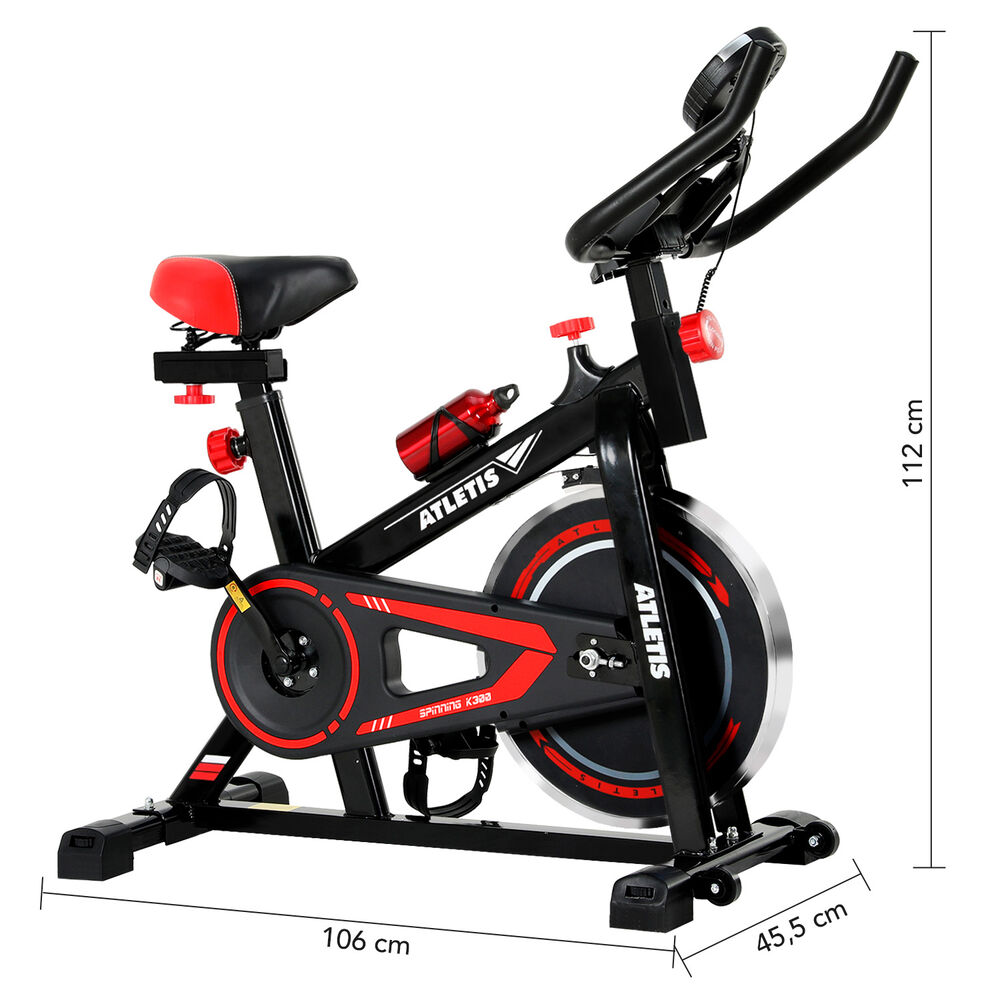 Bicicleta Home Fitness Pro K300 Con Monitor Lcd Volante Inercia 6 Kg image number 2.0