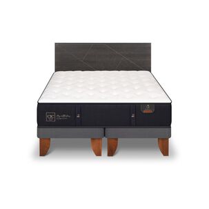 Cama Europea Cic Premium / King / Base Dividida + Respaldo
