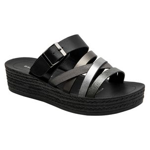 Sandalia Mujer Bruno Rossi Brm0113 Negro
