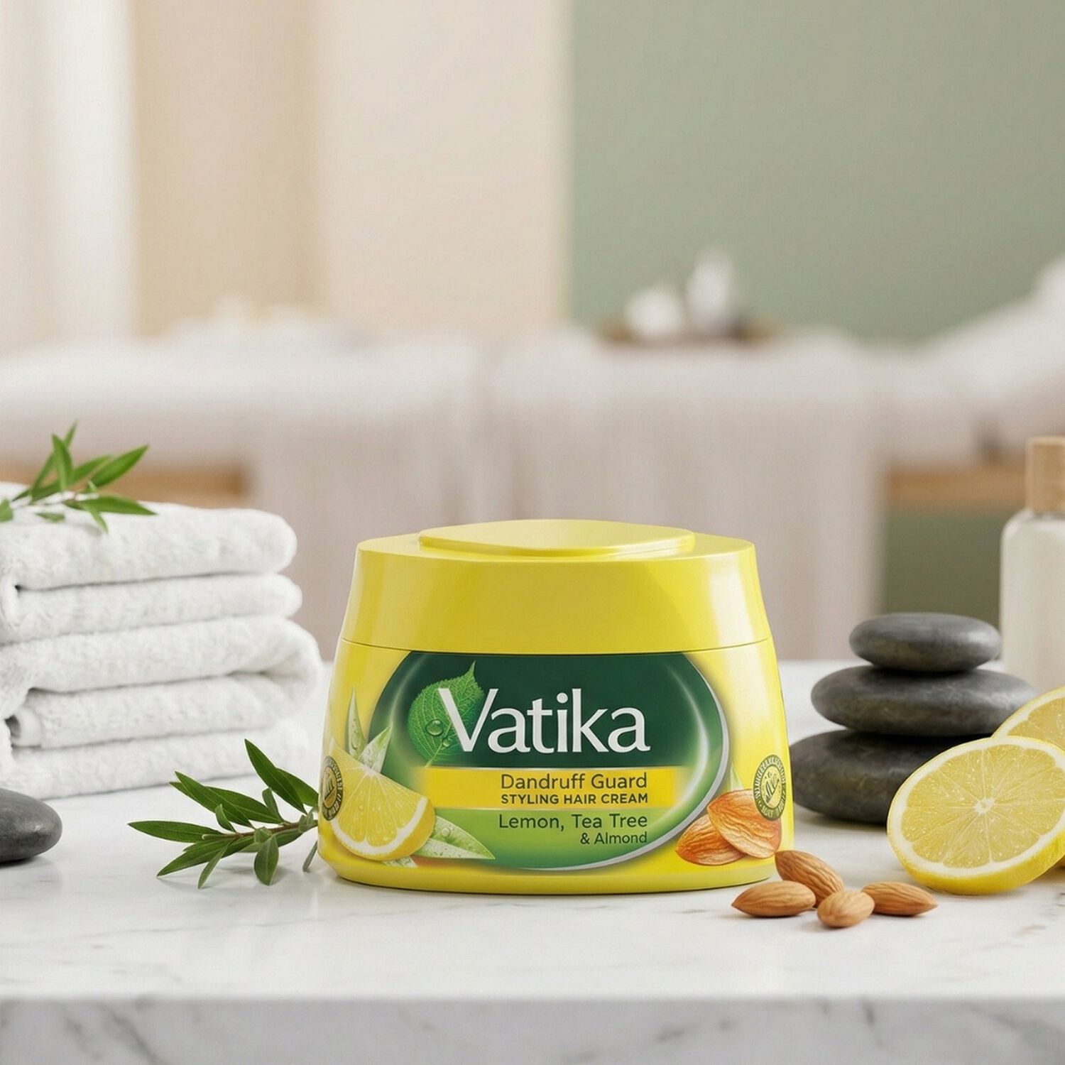 Vatika Crema De Peinar Lim&oacute;n Anticaspa 140 Ml image number 1.0