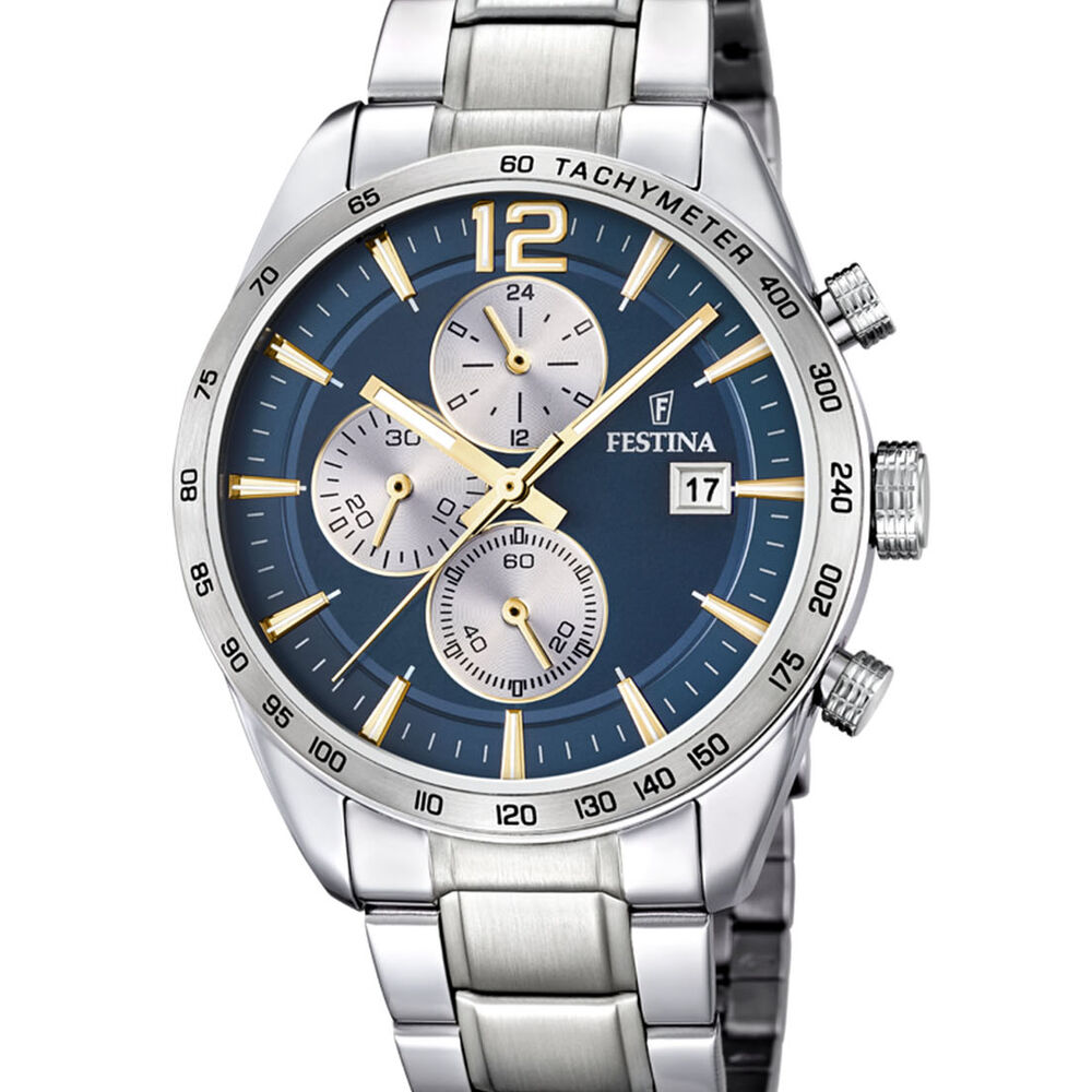Reloj F16759/7 Festina Azul Hombre Timeless Chronograph image number 0.0