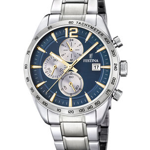 Reloj F16759/7 Festina Azul Hombre Timeless Chronograph