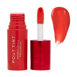 Labial L&iacute;quido Pout Tint Para Labios Y Mejillas De Makeup Revolution 3ml - Sweetie Coral