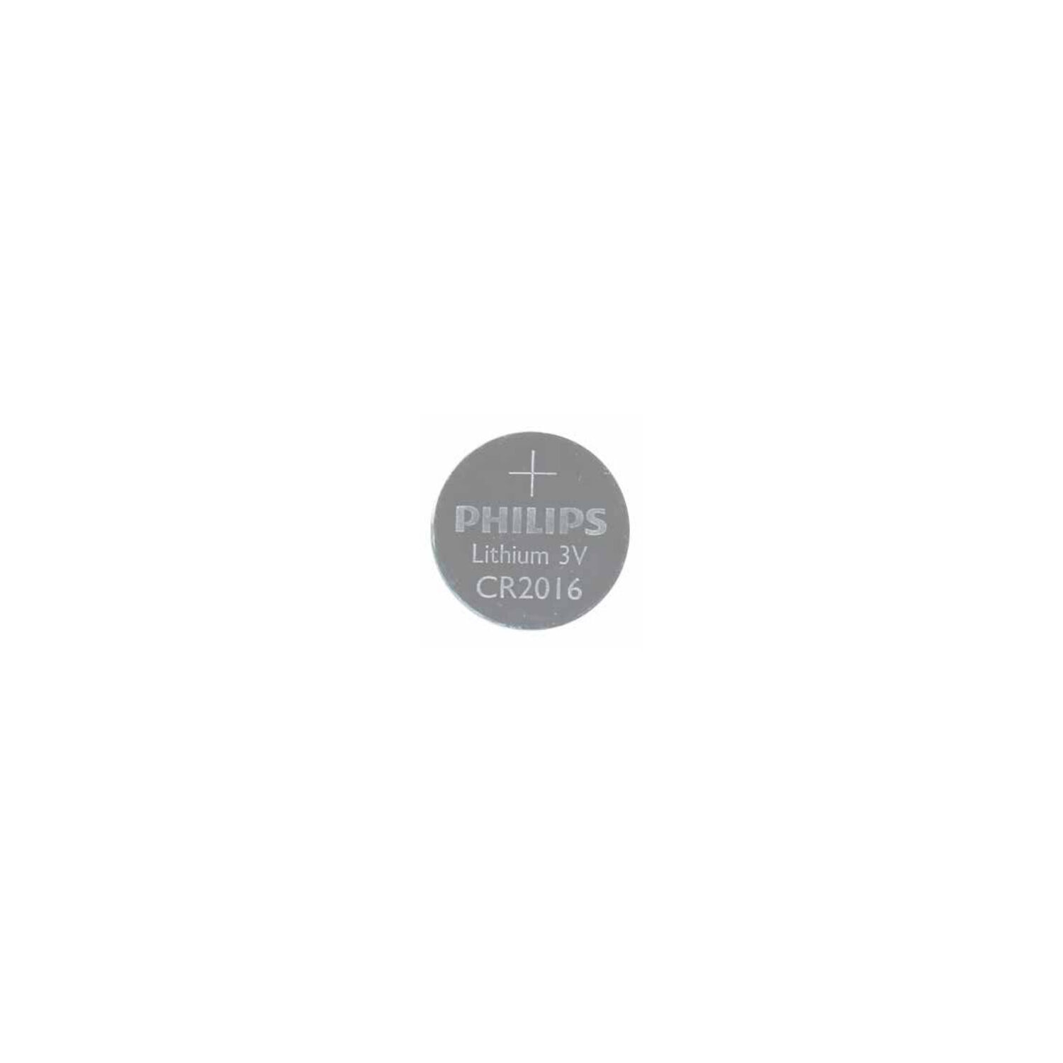Pack 5 Pilas Cr2016 Philips - Ps image number 1.0