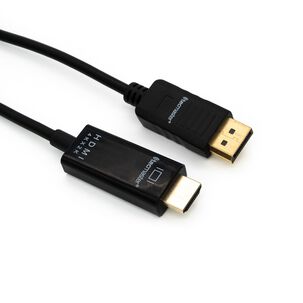 Cable Displayport A Hdmi 1.8 Metros Display Port 4k Tecmaster