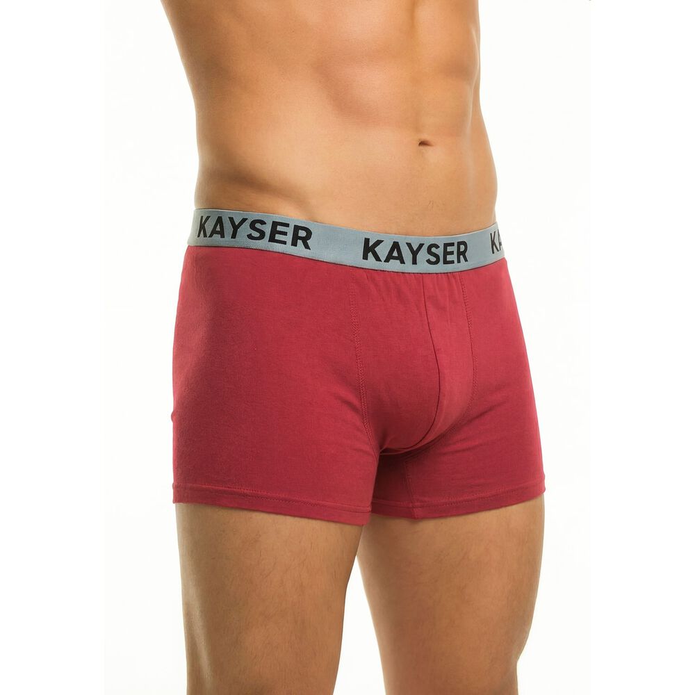 Pack 3x Boxer Corto Algod&oacute;n P393.05-sur Kayser image number 7.0