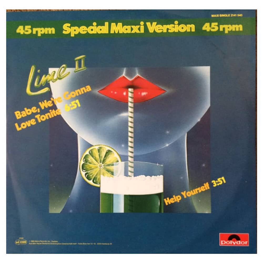 Lime - Babe, We're Gonna Love Tonite | 12" Maxi Single Usado image number 1.0