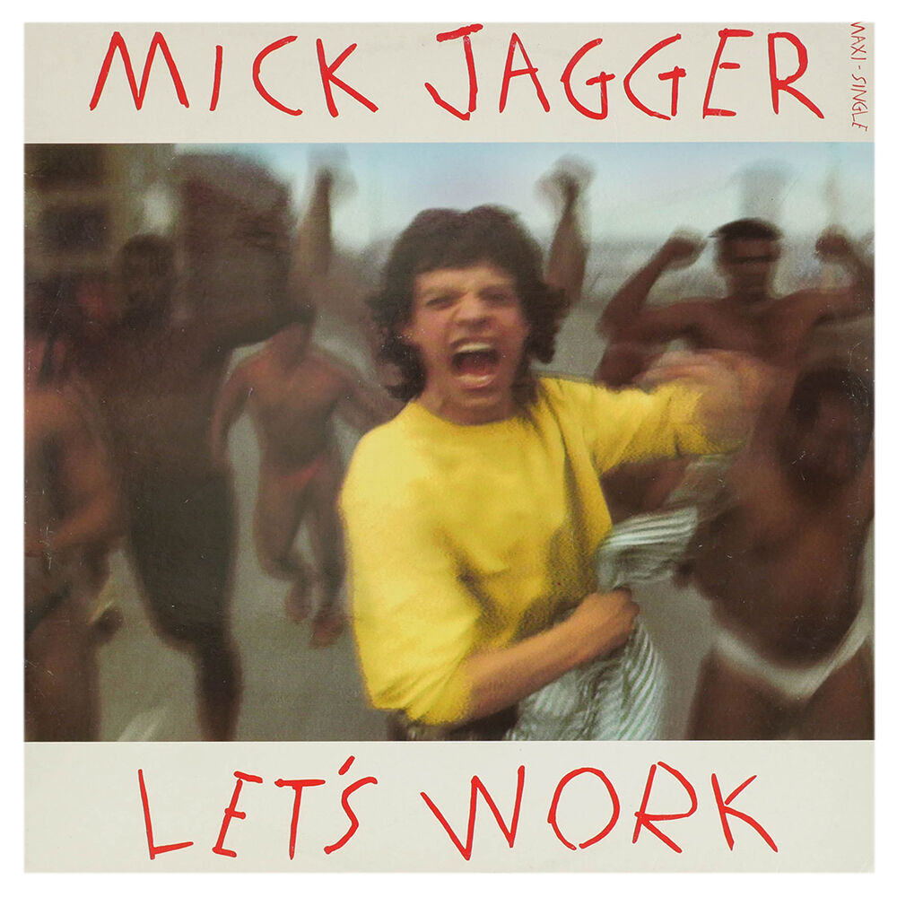 Mick Jagger - Let's Work | 12" Maxi Single Usado image number 0.0