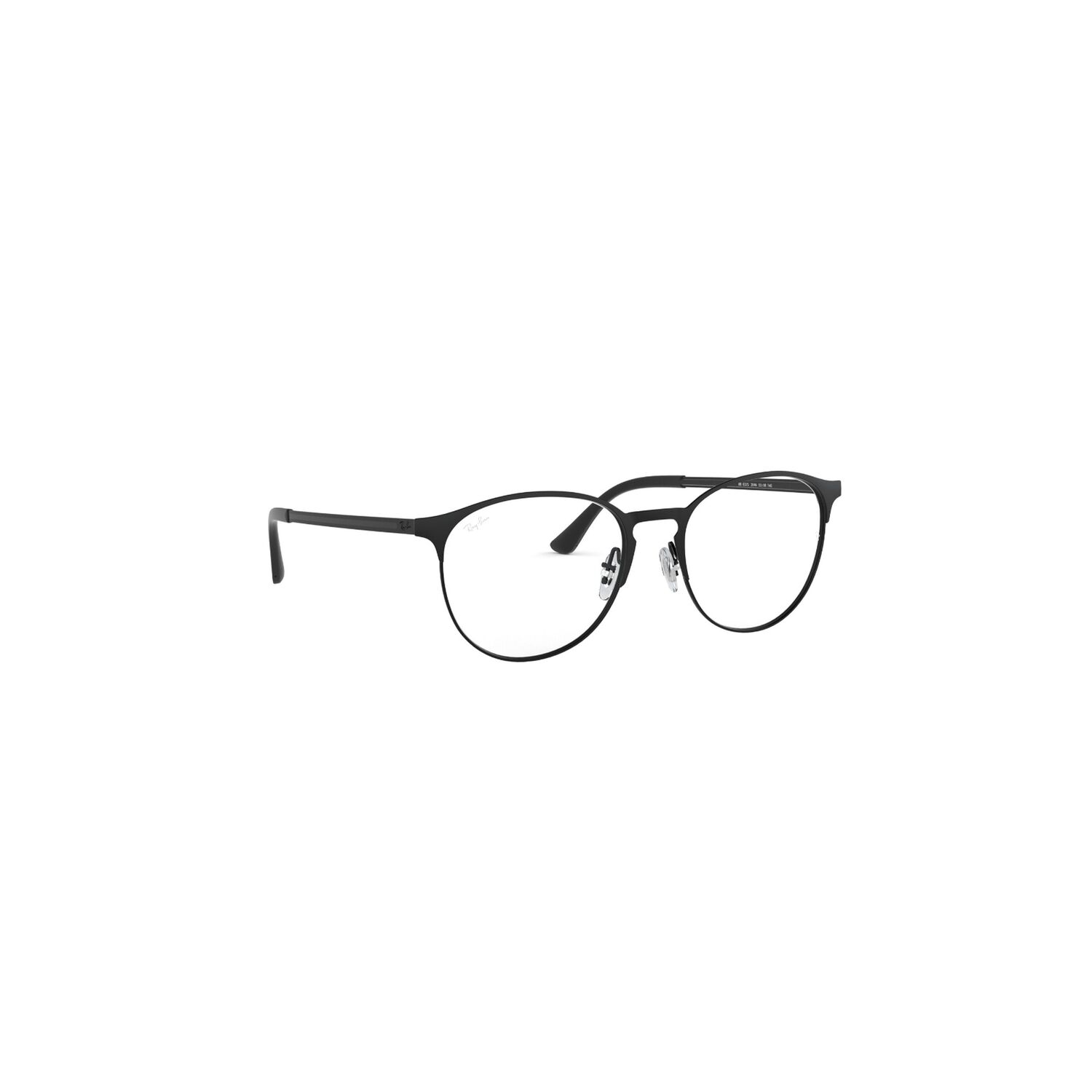 Lentes &Oacute;pticos Black On Matte Black Ray-ban Optical image number 11.0