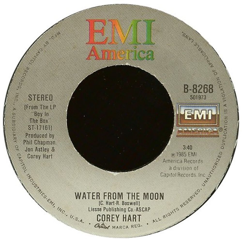 Corey Hart - Never Surrender (poster) | 7" Single Vinilo Usado image number 2.0