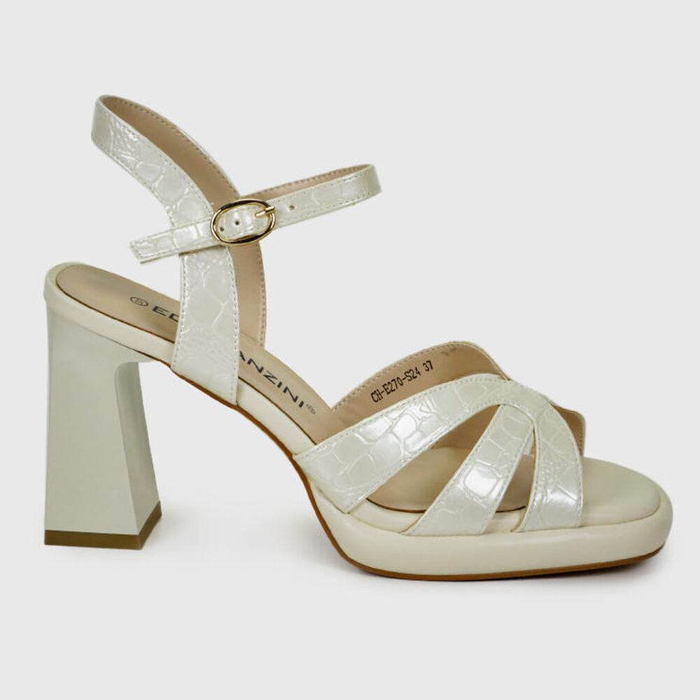 Sandalia Kasty Plateado image number 2.0