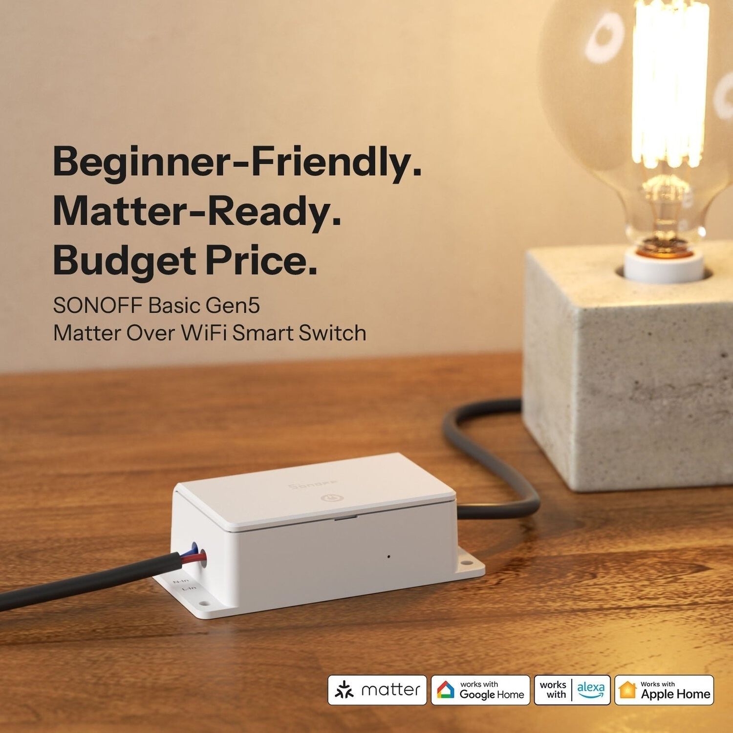 Interruptor Wifi Sonoff Basic Gen5 Con Matter image number 2.0