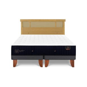 Cama Europea Cic Linea Premium / King / Base Dividida + Respaldo